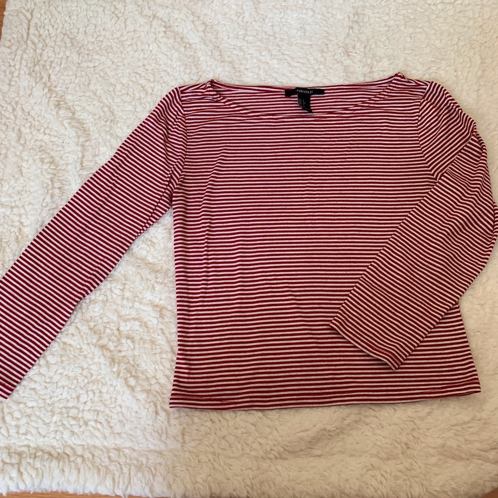 Striped Crop Top